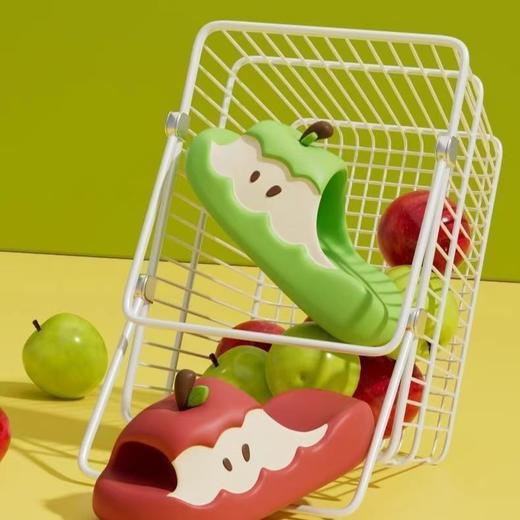 苹果拖鞋亲子款女外穿夏季卡通可爱一字拖家居室内洗澡防滑情侣凉拖24-41★娃娃优选 商品图0