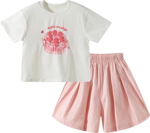 贝贝怡女童夏日冰感短袖套装ZB2FT035 商品图7