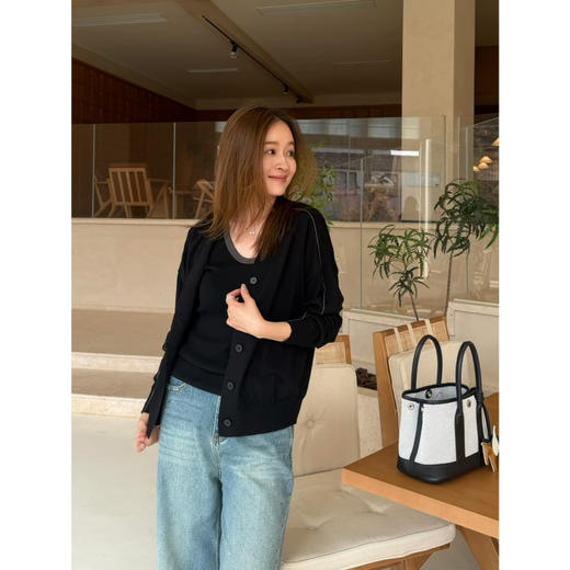 2603414    bc春款 真丝羊毛 长袖开衫 商品图11