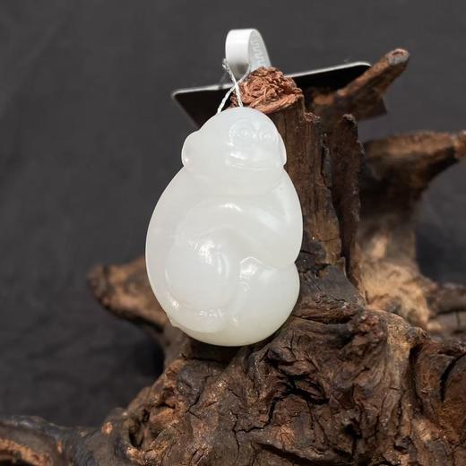 【快抱】【于田产和田玉95料猴挂件 29*18】出证书，发货1~5天，48小时鉴赏期 商品图1