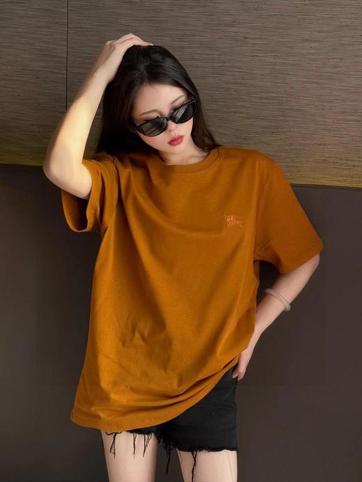 F032765男女同款刺绣logo轻薄透气吸汗日常通勤短袖T恤 商品图9