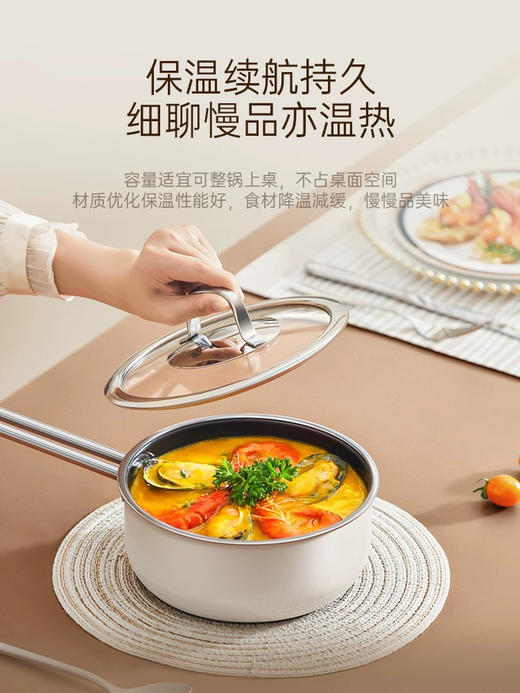 德国WMF奈彩米奶锅汤锅无涂层 商品图2