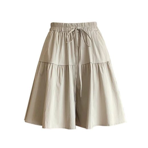 【福利❗️29.9/件🔥日系五分阔腿裤】冰感透气亲肤，宽松版型不卡裆，搭配小白鞋 / 运动鞋，夏日清爽氛围感拉满，慵懒风褶皱冰丝短裤女，五分裤韩版高腰宽松阔腿短裙裤 商品图4