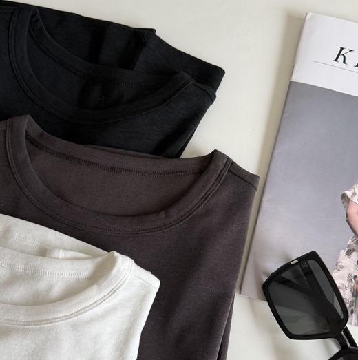 【3-5天发货】三也row风天丝棉短袖T恤 商品图8