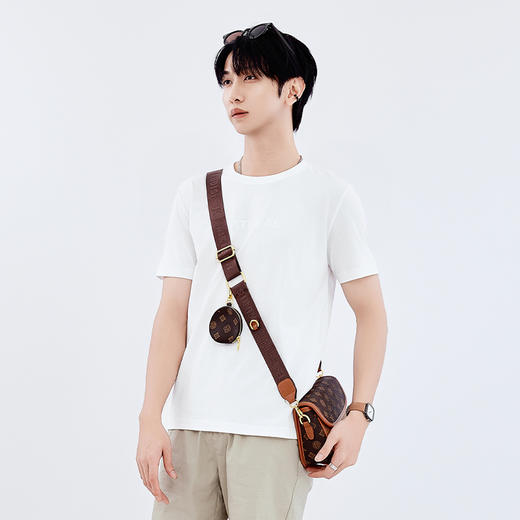 【新品上新】HX 夏季圆领短袖T恤S102522855101/02/03 商品图8