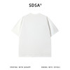 SDSA男装2026新款高贵轻奢美式潮牌印花字母圆领短袖T恤百搭宽松 商品缩略图1