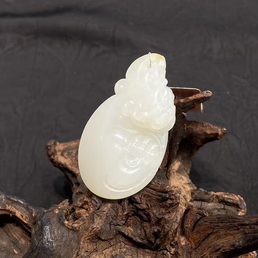 【快抱】【于田产和田玉子料螭龙挂件 46*25】出证书，发货1~5天，48小时鉴赏期 商品图1