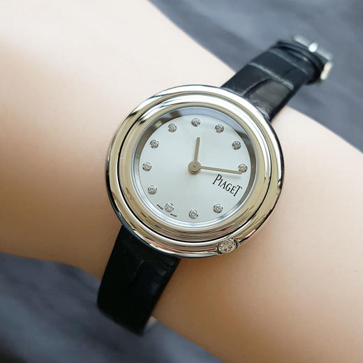【95新】PIAGET 伯爵G0A43080石英机芯29MM（女款）POSSESSION系列精钢；表圈镶钻180326TJ14 商品图8