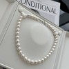 ji光爱迪生珍珠项链 澳白即视感 9-11mm 正圆微瑕 商品缩略图1