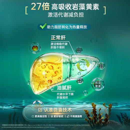 NYO3 阿蒙森岩藻黄素60粒/瓶 商品图3