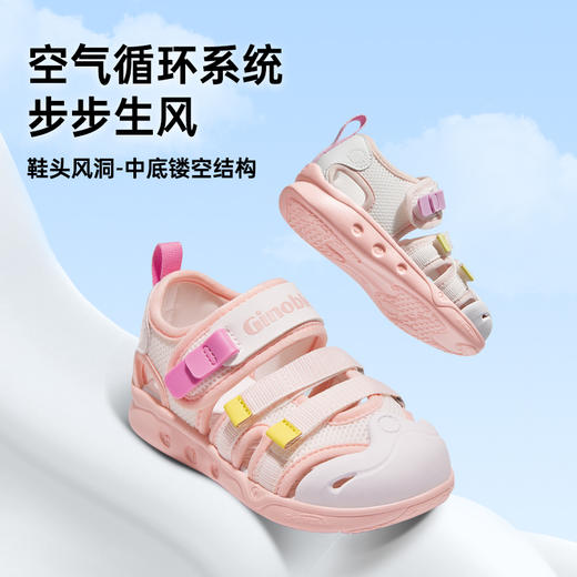 【私域团购】基诺浦夏季凉鞋儿童机能鞋休闲鞋赛车系列GY1598 商品图5