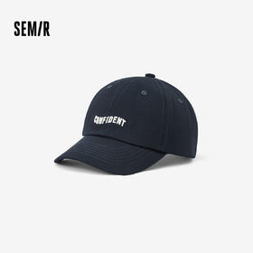 森马棒球帽男美式潮流刺绣鸭舌帽时尚休闲情侣款简约百搭遮阳帽子
