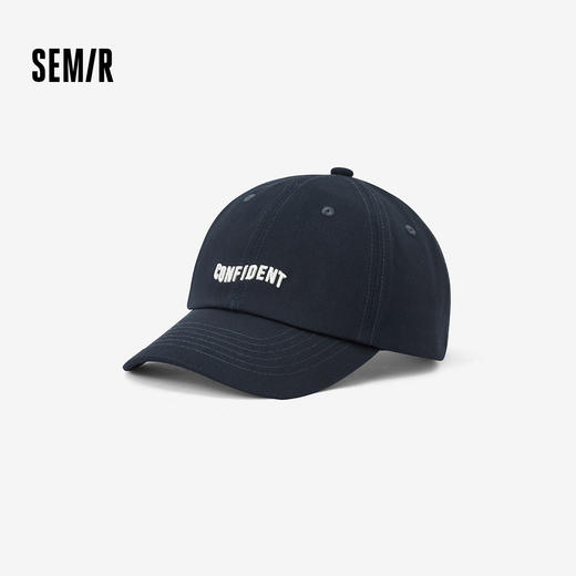森马棒球帽男美式潮流刺绣鸭舌帽时尚休闲情侣款简约百搭遮阳帽子 商品图0
