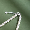 子佩集银S925珍珠惜王妃项链【ZXLY4.5-5MM】珠串2602 商品缩略图3