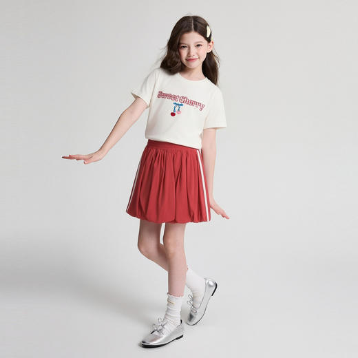 笛莎Deesha 2026年夏季新款中童女童休闲中短裤半身裙 商品图2