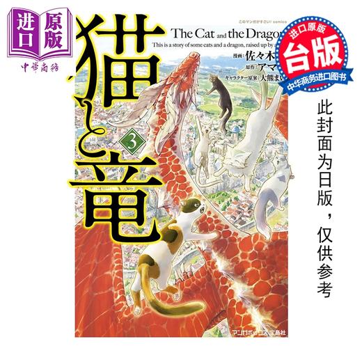 预售 【中商原版】漫画 猫与龙 第3集 アマラ 台版漫画书 尖端出版社 商品图0