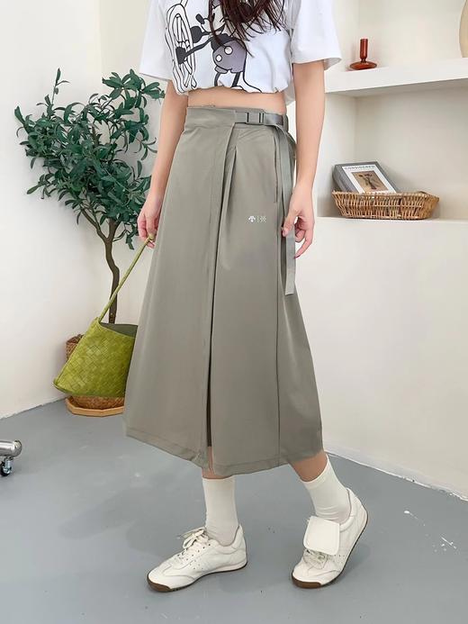 F032708春季新款都市通勤时尚百搭女士宽松垂感阔腿裙裤 商品图13