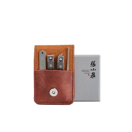 张小泉 神纹系列修甲三件套-琥珀棕 H60373050 商品图0