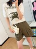 巴宝莉 最新款夏天必备咖绿色短裤 商品缩略图4