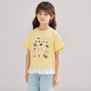 笛莎Deesha 2026年夏季新款松饼熊女童短袖T恤 商品缩略图3