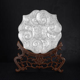 子佩集S999手工银【莲莲如意】摆件【ZYG019】原创设计2602