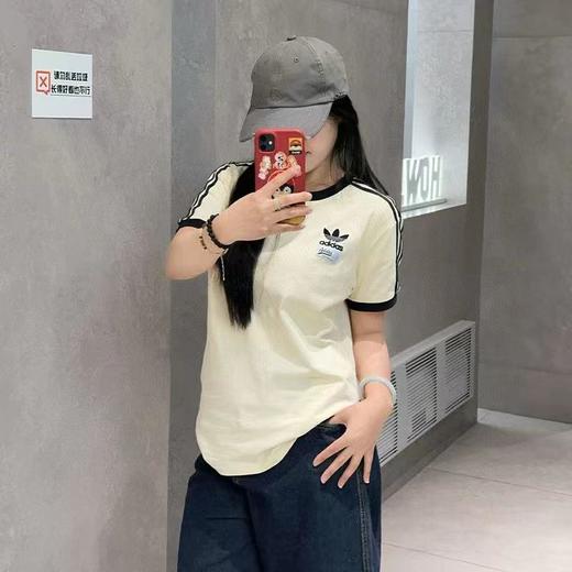 F032779夏季新款圆领印花挺括有型拉条运动休闲短袖T恤 商品图7