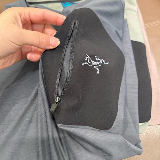 F032789凉感冰肤五色新款冰丝弹力透气压胶短袖T恤 商品图10