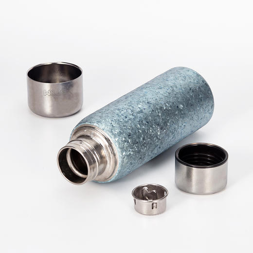 BTSM 磁吸盖钛保温杯蓝色480ml BTBW-T034A-1 商品图2