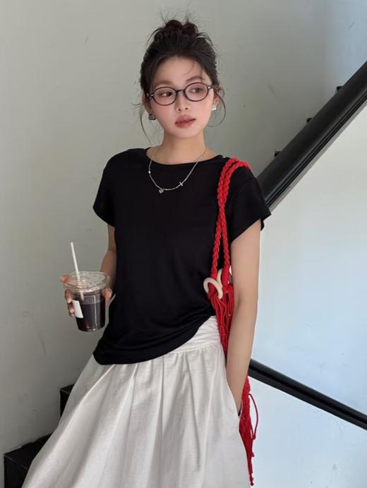 【六色可选】耐尔 天丝羊毛圆领T恤 商品图13