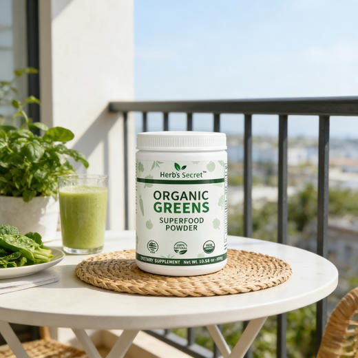 美国Herb’s Secret  SuperFood有機蔬果粉绿粉 300g 商品图12