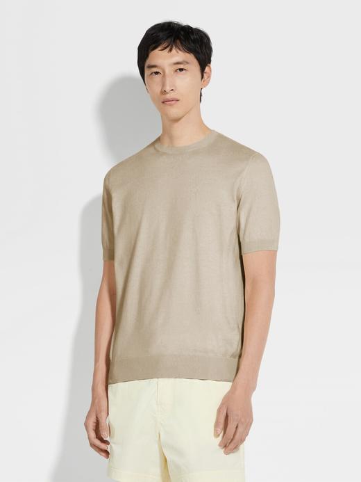 男款丝质短袖针织衫zh 商品图3