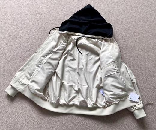 F032782帽子可拆卸款后背刺绣logo复古夹克外套男女同款 商品图6