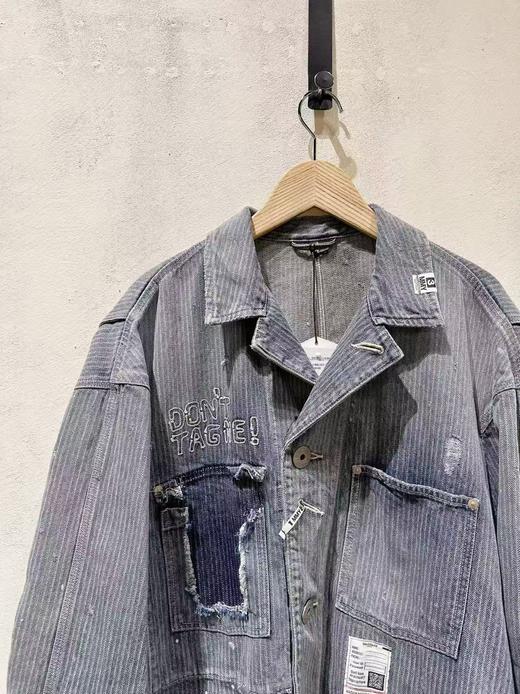 男款做旧翻领外套la019 商品图2