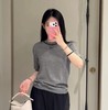 重磅渠道   lew精纺羊毛中袖衫 撞色滚边   意大利进口piacenza羊毛  薄款羊毛徽标绣花圆领衫 商品缩略图1