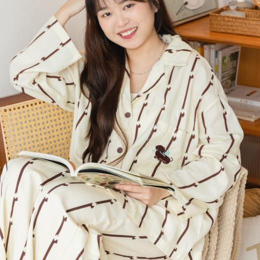 天丝棉家居服套装|柔软透气，上身凉感不闷，男女款都有 商品图2