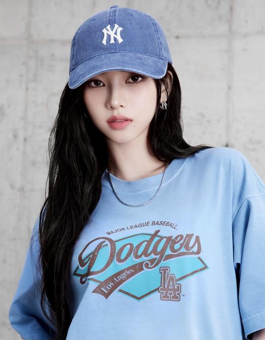 MLB印花圆领T恤情侣款短袖MLB1609 商品图3