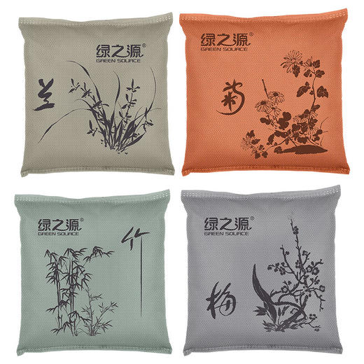 绿之源 梅兰竹菊活性炭包500g*4 Z-2818 商品图0