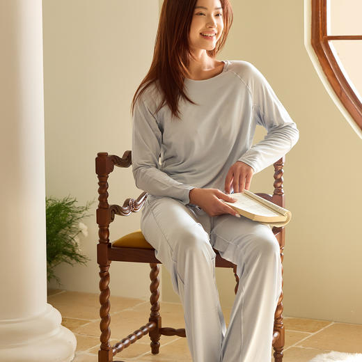 【亚duo同款】NOUSAKU 女士深睡睡衣 云朵般舒适 透气不闷汗 带胸垫 3色可选 商品图6