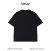 SDSA男装2026新款高贵轻奢美式潮牌印花字母圆领短袖T恤百搭宽松 商品缩略图1