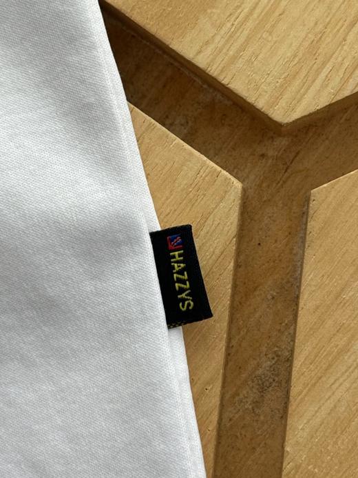 F032706夏季新款男士休闲小LOGO纯棉基础白色短袖T恤衫 商品图8