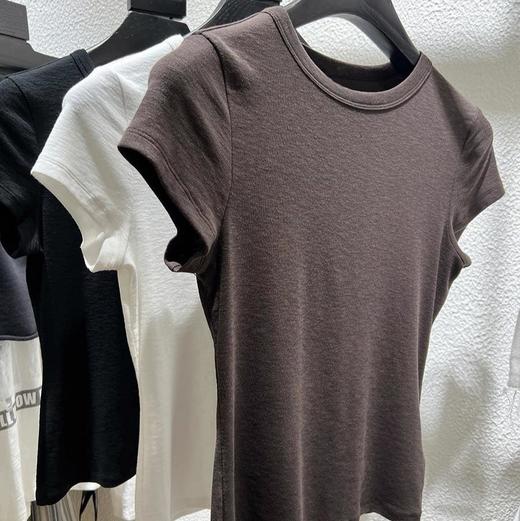 【3-5天发货】三也row风天丝棉短袖T恤 商品图2