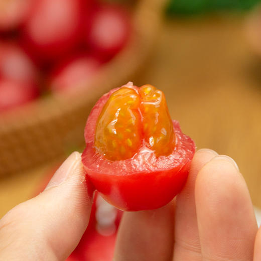 【千禧圣女果】圣女果亦蔬亦果，红润多汁，酸甜味美，脆嫩细腻，一口爆汁，番茄味浓郁 商品图3