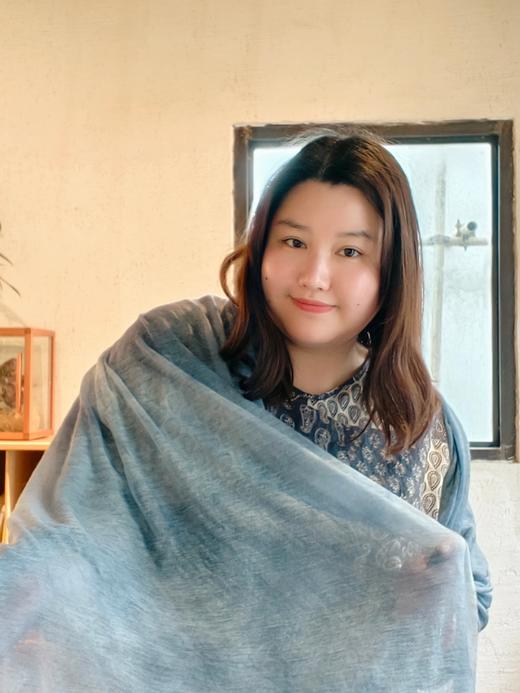 【8款披肩】低克重薄款羊绒羊毛料，纯色气质、花色出彩，踏青带上它，走到哪儿都像风景🌸10天发货 商品图5