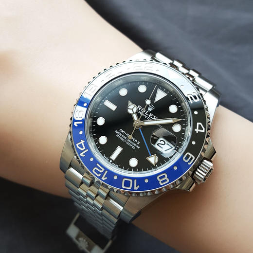 【95新】ROLEX 劳力士126710blnr-0002天文台认证自动机械机芯日期显示40MM（男款）格林尼治型II系列蚝式钢230326NJS06 商品图9