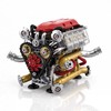 兰博模型仿真V12发动机积木送电机 可动机械组拼装玩具益智摆件男孩 商品缩略图4