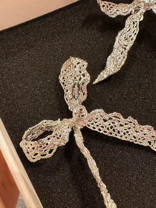 联名款蝴蝶结耳环ba 商品图2