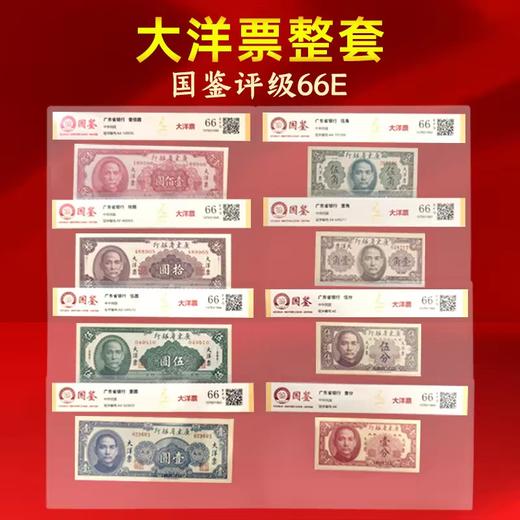预定！民国大洋币全套8张真钞！可选权威鉴定封装版 商品图0