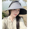 大帽檐空顶防晒帽 商品缩略图4