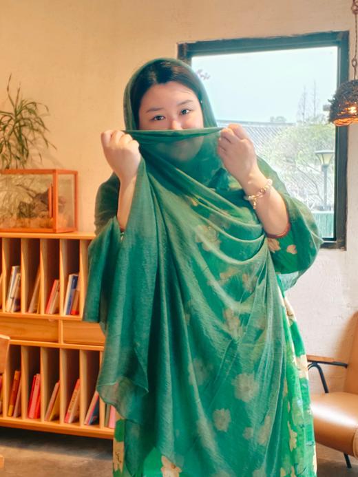 【8款披肩】低克重薄款羊绒羊毛料，纯色气质、花色出彩，踏青带上它，走到哪儿都像风景🌸10天发货 商品图7