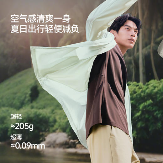 【26春夏新品】蕉下男士轻薄透气防晒衣（常规款）TS407 商品图2